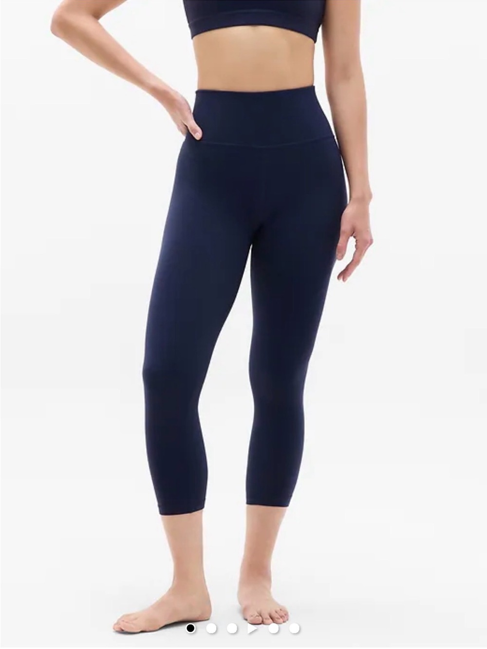 Athleta Elation Capri Legging - Navy XS